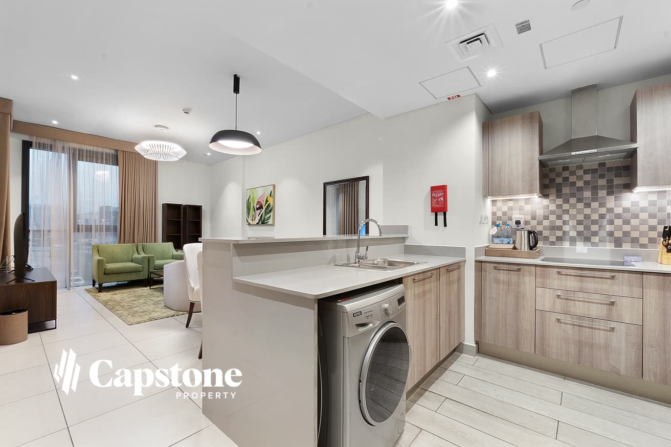 1BR FULLY-FURNISHED HOTEL APARTMENT + FACILITIES