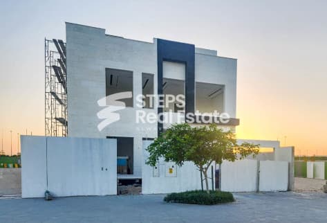 Freehold Villa under-construction in Huzoom Lusail