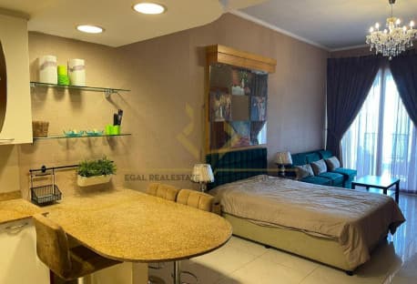 Luxury Studio with Full direct sea and marina view