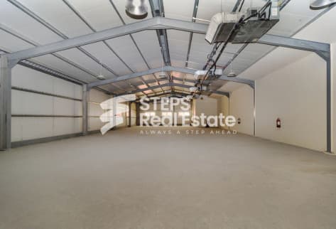 Food Licence Warehouse with Mezzanine for rent