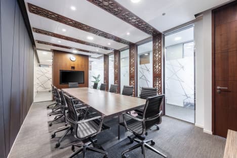 Fully furnished office space for rent in DOHA, Shoumouk Towers   for 4 persons with everything taken care of