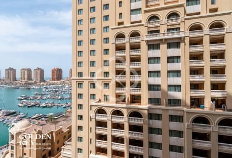 Spacious 1BR w/ Balcony | Furnished | Porto Arabia