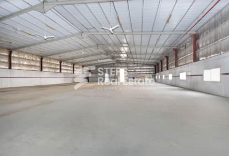 1800 SQM Covered Storage with Rooms for Rent
