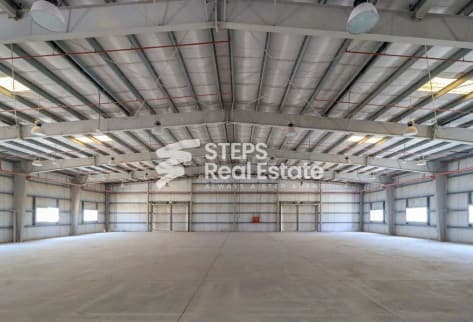 Spacious Warehouse with Sprinkler System