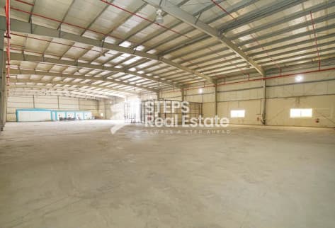 Approved Warehouse with Land in Industrial Area