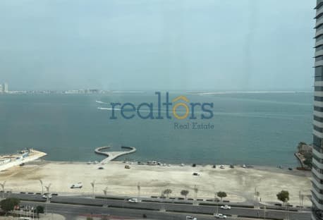 Sea View 2BR + Maid Apartment for Rent | West Bay