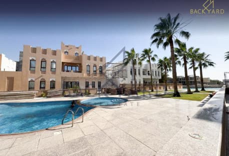 Beachfront Villa | Shared Pool | 5BHK + Maid Room