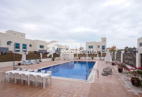 Spacious compound villa with backyard in Al Nasr