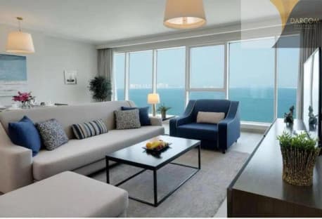 Full Sea View / Great One Bed Apartment / West bay