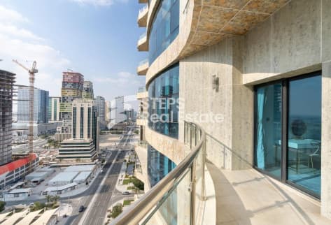 Apartment with Stunning Sea View in Lusail