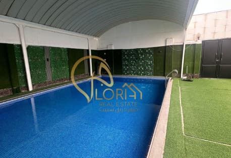 Own Furnished Villa Al Ruwais w/Private Pool|2.2M