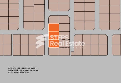 Three Villa Plots 3,601 sqm in Rawdat Al Hamama