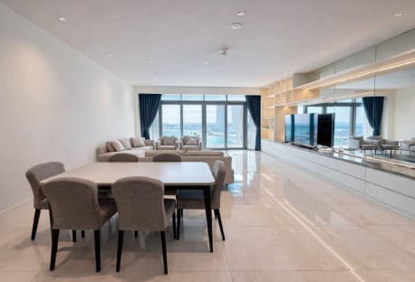 BRAND NEW / TWO BEDROOMS WITH MAID ROOM / SEA VIEW