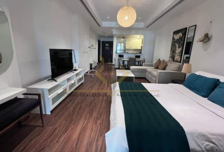 Fully Furnished Studio in Porto arabia INC Bills