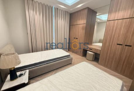 Luxury FF 3BR Brand New w/Pool & Gym Bin Mahmoud