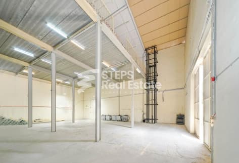 1,000 sqm Warehouse for Rent in Industrial Area