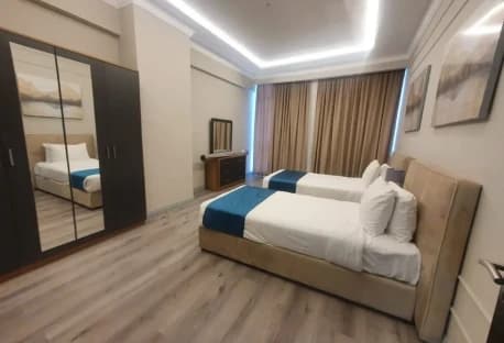 Three -bedroom hotel apartments in Msheireb