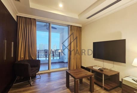 ELEGANT STUDIO IN VIVA BAHRIYA | SEA VIEW| BALCONY