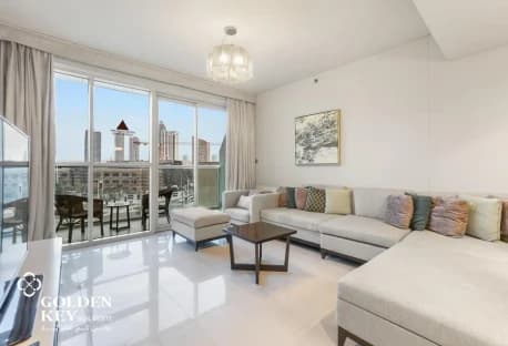 Sea View | 1Br Fully Furnished | Big Balcony