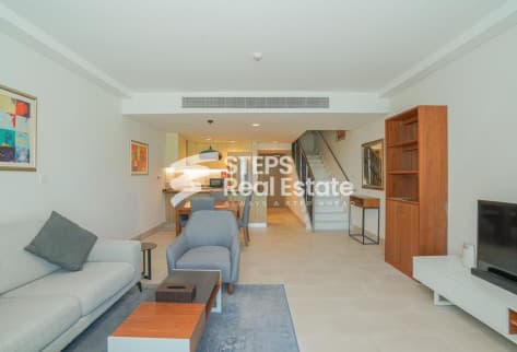 Beachfront Chalet in The Pearl | No Commission