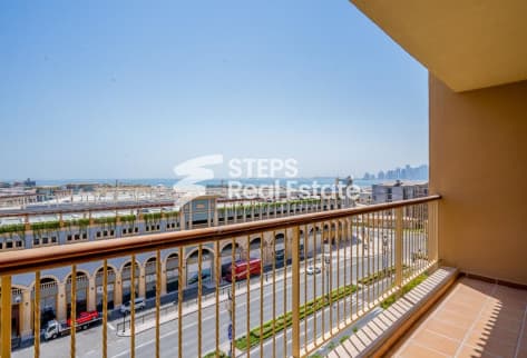 2BR Apartment with Maid Room for Sale in The Pearl