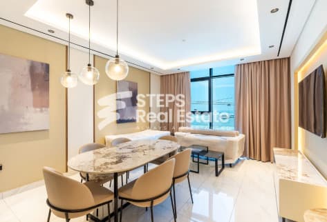 Luxurious Furnished Flat with High ROI in Lusail