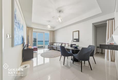 Move in Ready | 1BR+Office w/ Balcony and Sea View