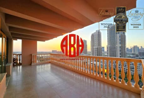 HUGE LUXURY FURNISHED 3BDR + MAID | HUGE BALCONIES