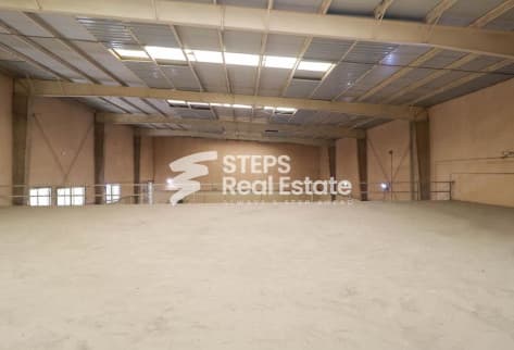 Warehouse with Mezzanine in New Industrial area
