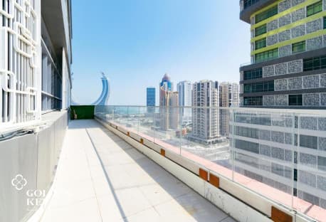 Large Balcony | Office Space | Marina, Lusail