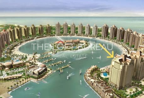 Sea View 2 Bedroom | Porto Arabia | Title Deed