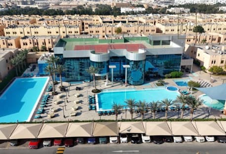 Furnished 4 BDR Villa+Maids in Compound Ain Khalid