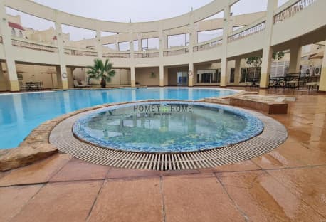 Semi furnished villa in 5 star compound in Al Waab