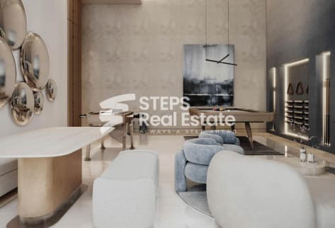 Furnished Investment Flat in Lusail with Plan