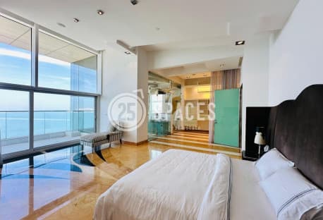 Luxurious Furnished 3 Bdm Penthouse I Full Seaview