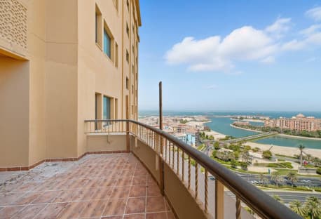 Spacious 1BHK+Office Apt for Rent| Wide Balcony
