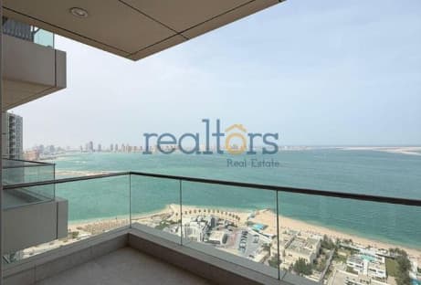 Spacious SF 3BR+Maid Amazing Direct Sea View