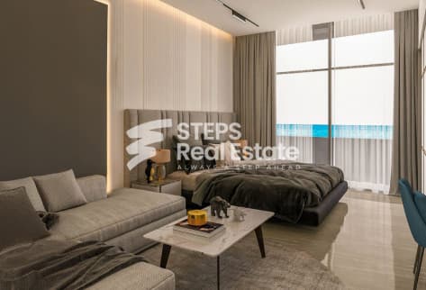 Sea View Studio with Balcony and Payment Plan