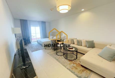 BILLS FREE | FURNISHED STUDIO + BALCONY | SEA VIEW