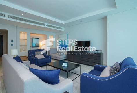 Furnished West Bay Flat for Sale | Beach Access