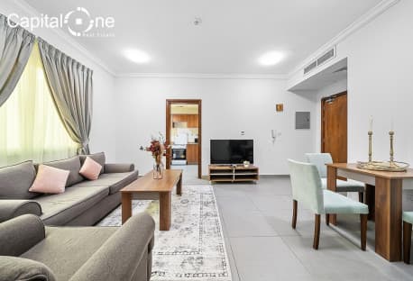 NO COMMISSION 1BHK WITH BILLS IN DOHA JADEEDA
