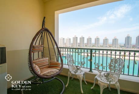 Ready 3BR +Balcony with Sea view| Viva Bahriya