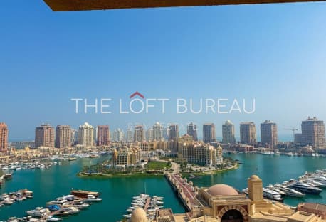 3 + Maid | Ferrari Tower | Direct Marina view