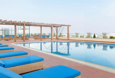 Fully Furnished 1BHK with Full Sea View in Pearl