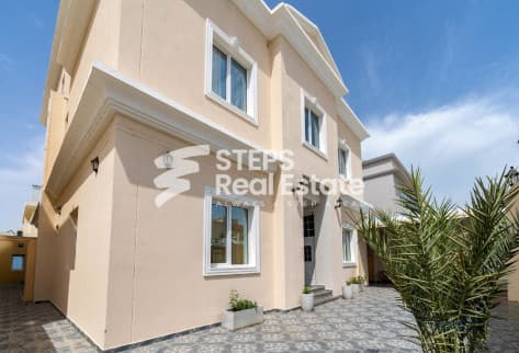 Elegant Villa with Elevator in Umm Salal for Sale