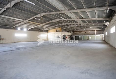 Carpentry Workshop with Offices in Industrial Area