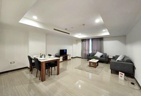 HIGH FLOOR | STUNNING 2 BHK FURNISHED + BALCONY