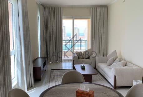 Sea View 2BR FF Viva bahriyah | 160 sqm