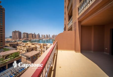 1BR Semi-Furnished | Marina View with Balcony