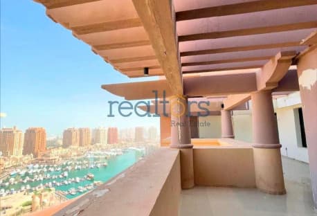 Stunning 5BR + Maid Penthouse | Direct Marina